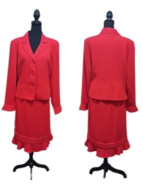 Vintage Giorgio Sant Angelo 2-PC Blazer & Skirt Suit Set